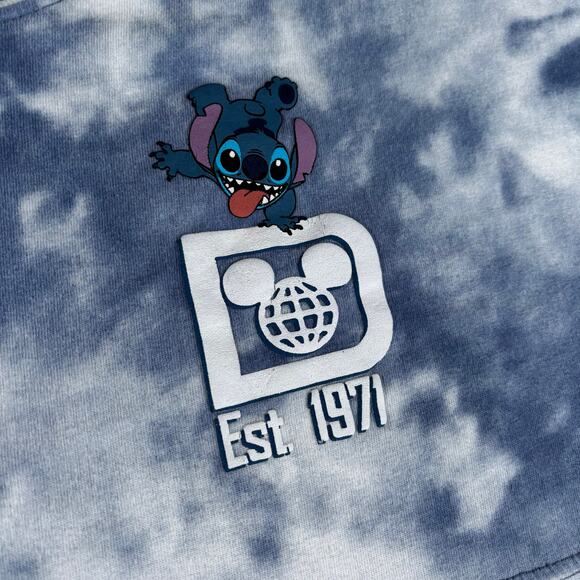 Stitch Spirit Jersey Walt Disney World Tie Dye Long Sleeve M Experiment 626 - Picture 4 of 9
